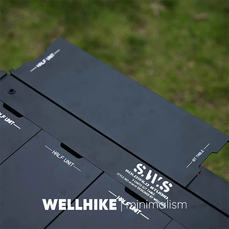 Outdoor SWS Five Unit IGT Table 5 Multi functional Folding Aluminum Alloy Height Adjustable Table