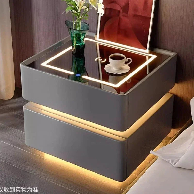 Dresser Bedroom Closets Living Room Bedside Table Small Design Gamer Cabinet Nightstands Side Hanging Nordic Meubles De Chambre