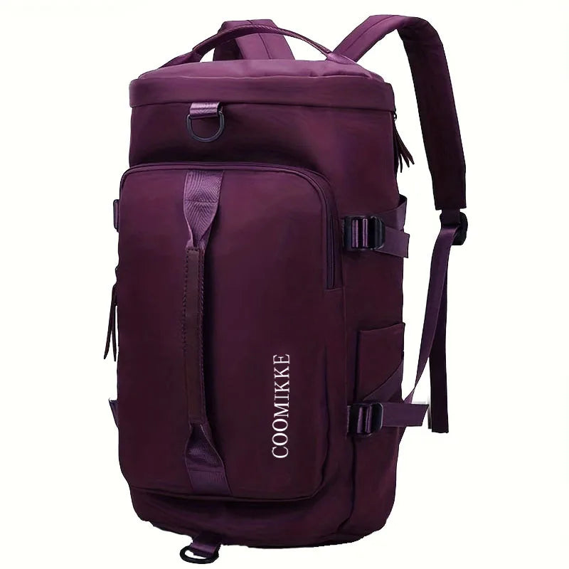 Neutral Style Backpack for Men and Women, Suitable for Travel and Tourism Made of Nylon Material, It Is a Hiking Backpack.
