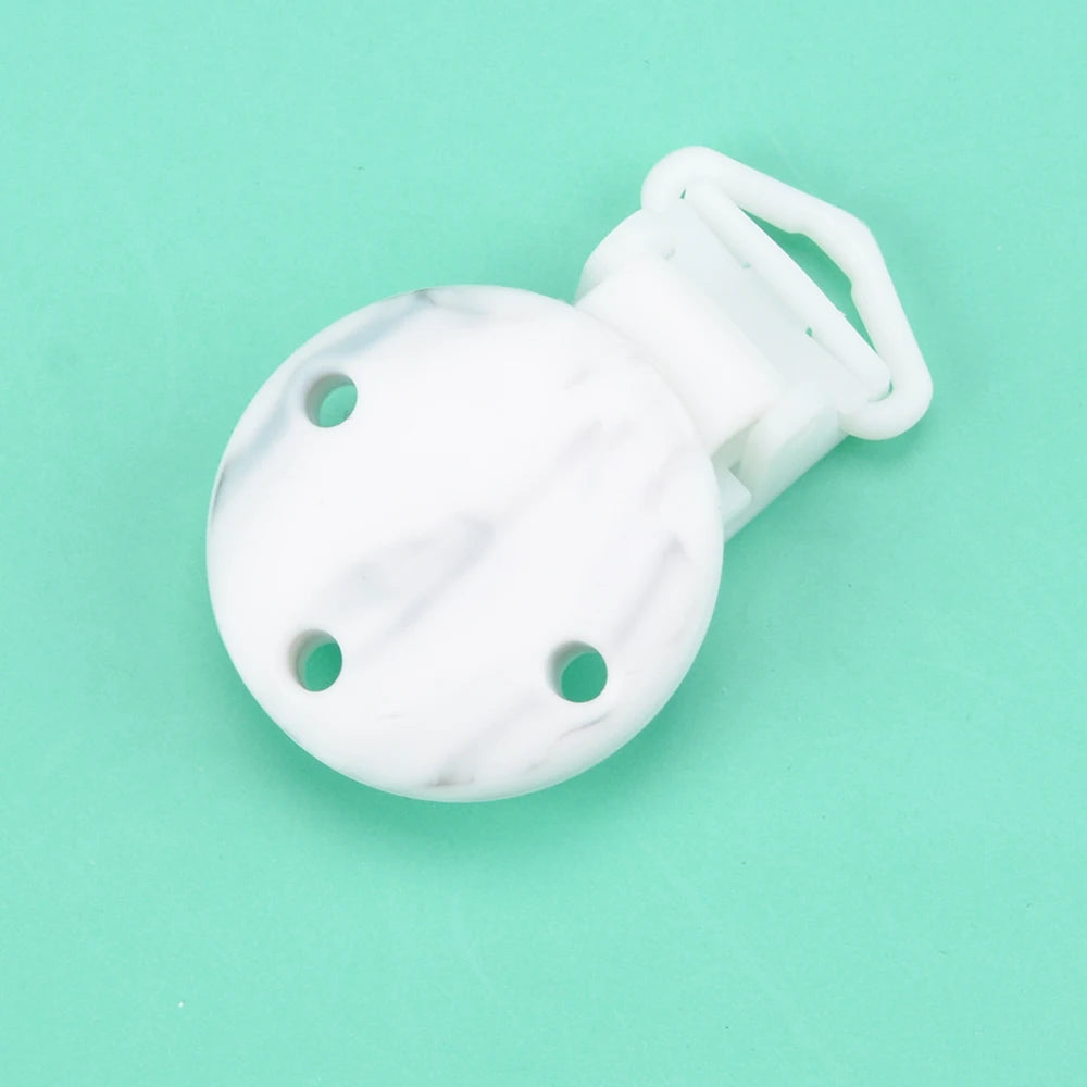 Lofca Silicone Clip 5 PCS Baby Pacifiers for DIY Pacifier Chain Nursing Teething Baby Gifts Food Grade Free BPA Baby