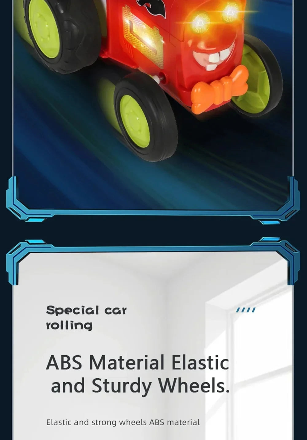 Crazy Jumping Stunt Car Wireless Infrared Remote Control Car Dance Lights Music Swing Fun New And Unique Children's Toys