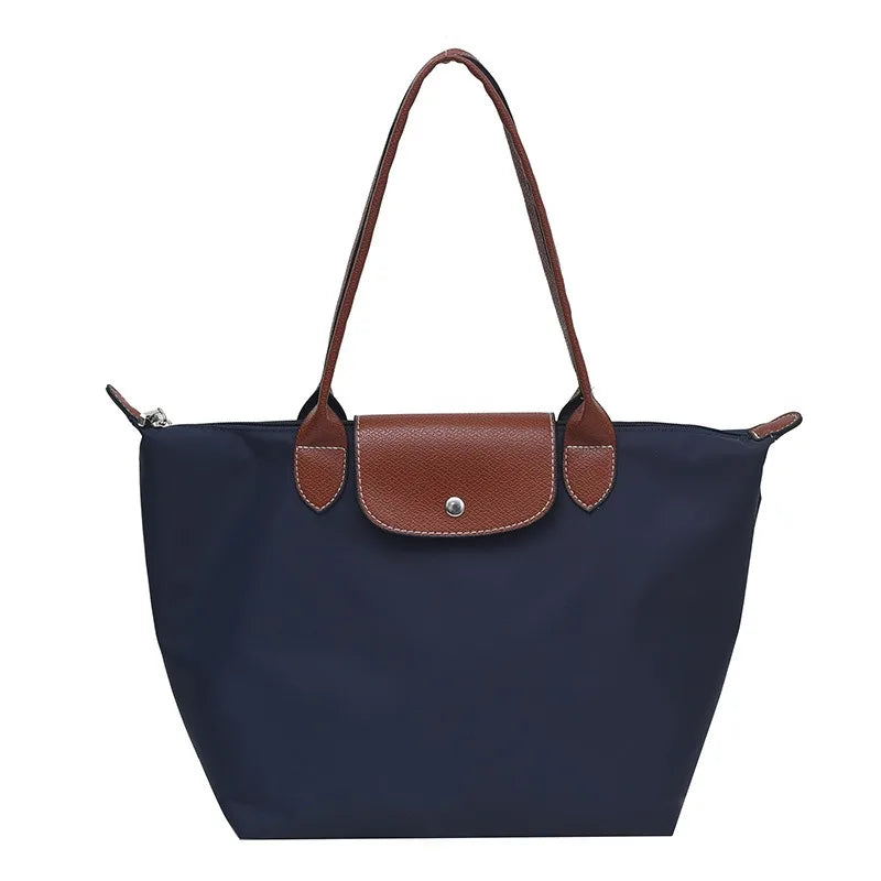 Women's shoulder bag new large-capacity tote bag armpit bag female Longxiang bag fashionable handbag