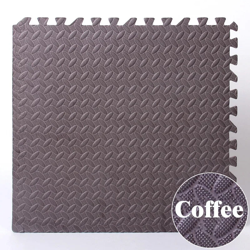 4-20PCS Home Gym Stitched Activity Mat EVA Foam BPA Free Waterproof Floor Mats Non-slip Quiet Kids Activity Play Mats Home Decor