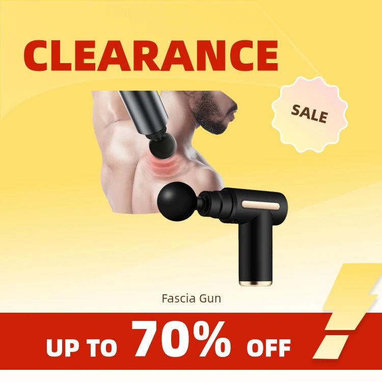 Multifunctional Fascia Gun Massager Instrument Portable Electric Vibrating Muscle Relaxation Tool for Sports Recovery