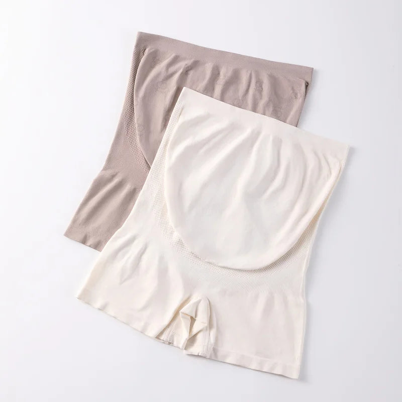 Seamless Panties for Women Boxer Safety Pants Comfort Pregnant Clothes Soft Breathable Maternity Underwear Plus Size Panties