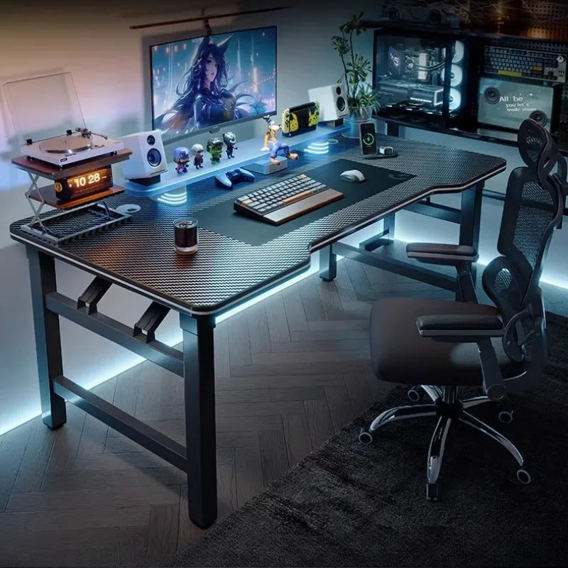 Modern Folding Computer Desk Light Designer Standing Gaming Office Desk Height Adjustment Bureaux De Chambre Furnitures