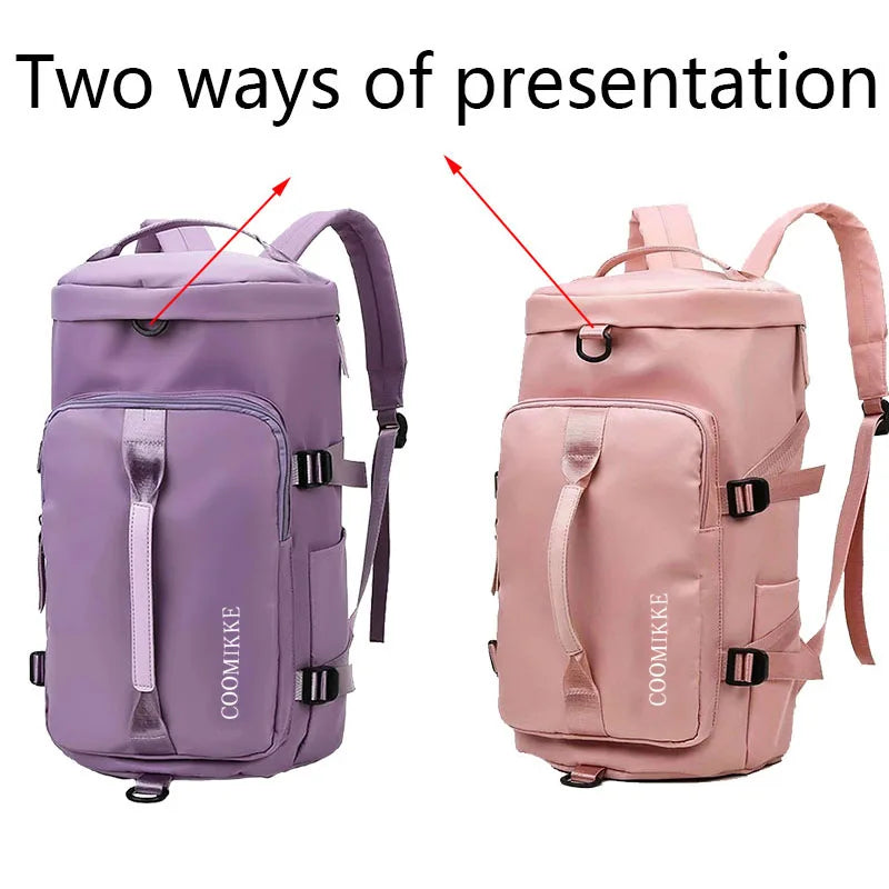Neutral Style Backpack for Men and Women, Suitable for Travel and Tourism Made of Nylon Material, It Is a Hiking Backpack.