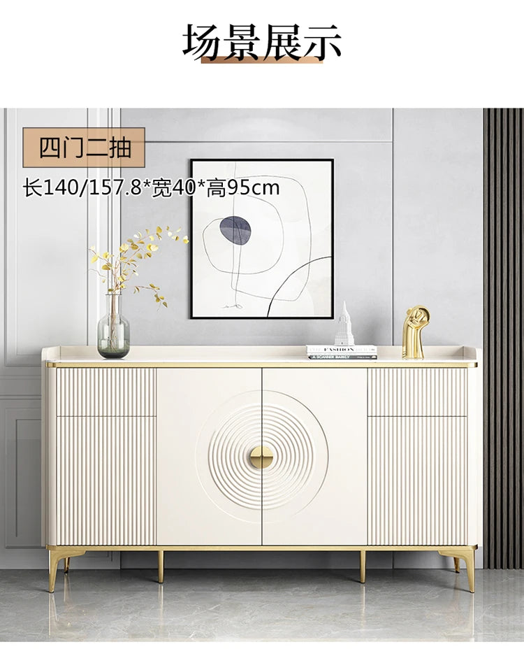 Large Household Living Room Cabinets European Metal Legs Glam Luxury Living Room Cabinets Nordic Modern Szafka Vintage Furniture