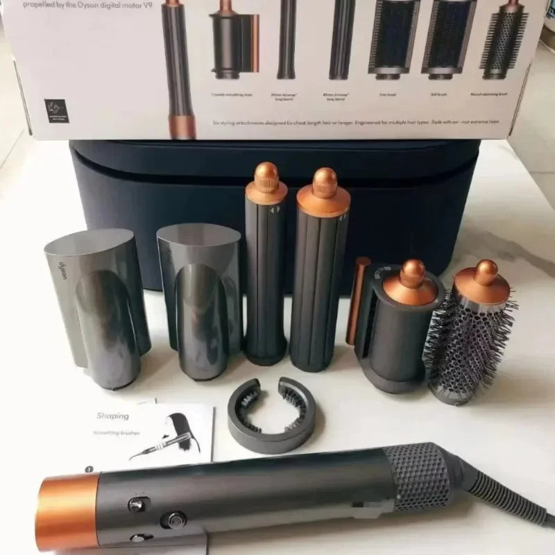 Curling Iron Wearing Hair Dryer Hot Comb Air Professional Curling Iron Hair Straightener Spazzola Capelli 다이슨 HS05 Cepillo