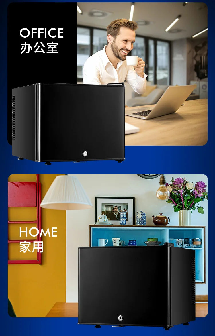20L Refrigerated Small Refrigerator Dormitory Hotel Room Refrigerated Single Door Silent Small Refrigerator