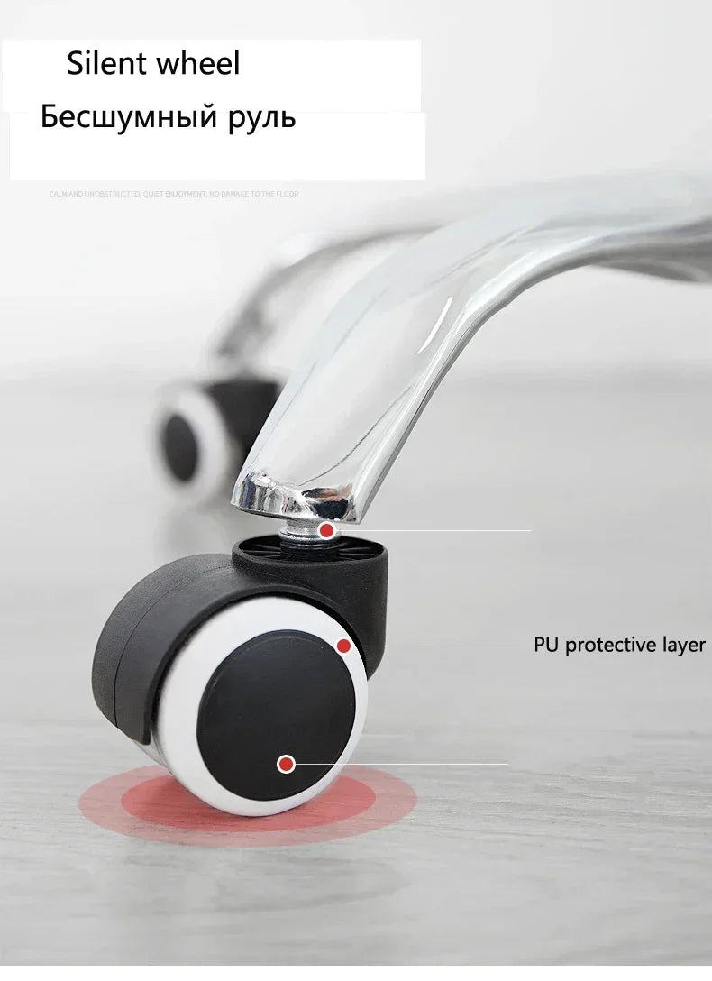 NEW PU Leather Office Chair Pink Gaming Chair Computer Swivel Gamer Live Ergonomic Chair Home Bedroom Sofa Armchairs Furniture