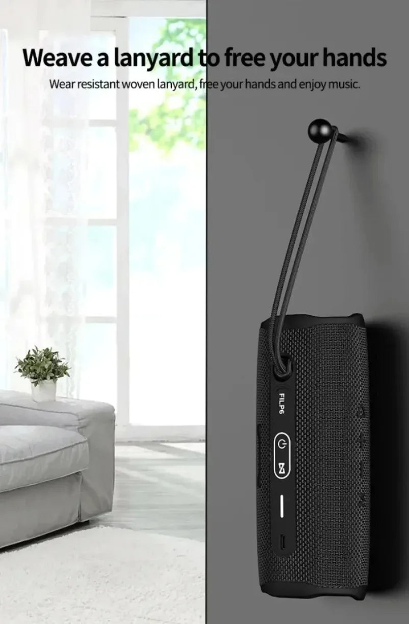 New Portable Flip6 Bluetooth Audio Multi-FunctionTWS Audio Caixa De Som Outdoor Subwoofer Wireless Home Theater Dual Speaker