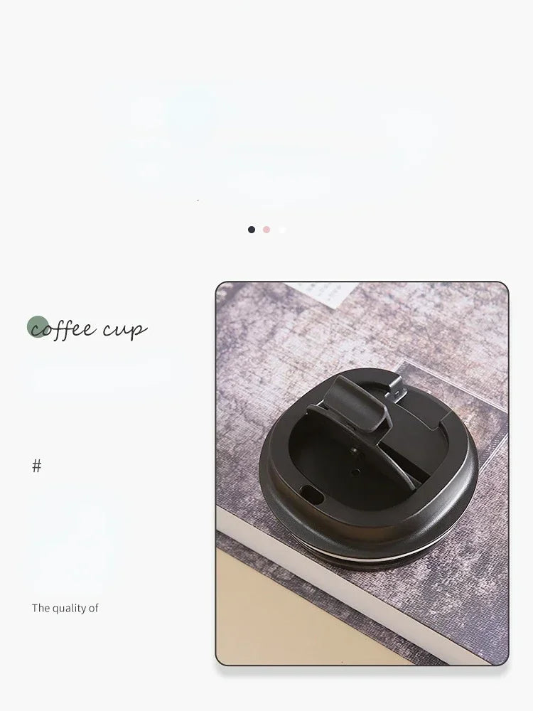 380/510ML Stainless Steel Thermal Mug Thermo for Coffee Water Bottle Leakproof Travel Drinkware Travel Thermal Mug