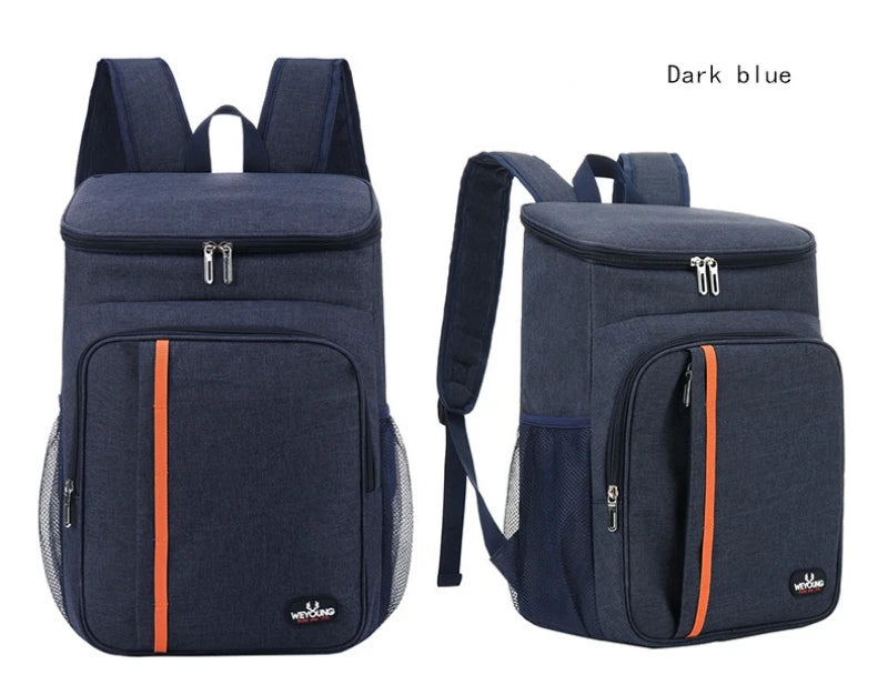 18L Portable Thermal Lunch Bag Food Box Durable Waterproof Cooler Ice Insulated Case BBQ Camping Oxford Dinner Backpacks Icebox