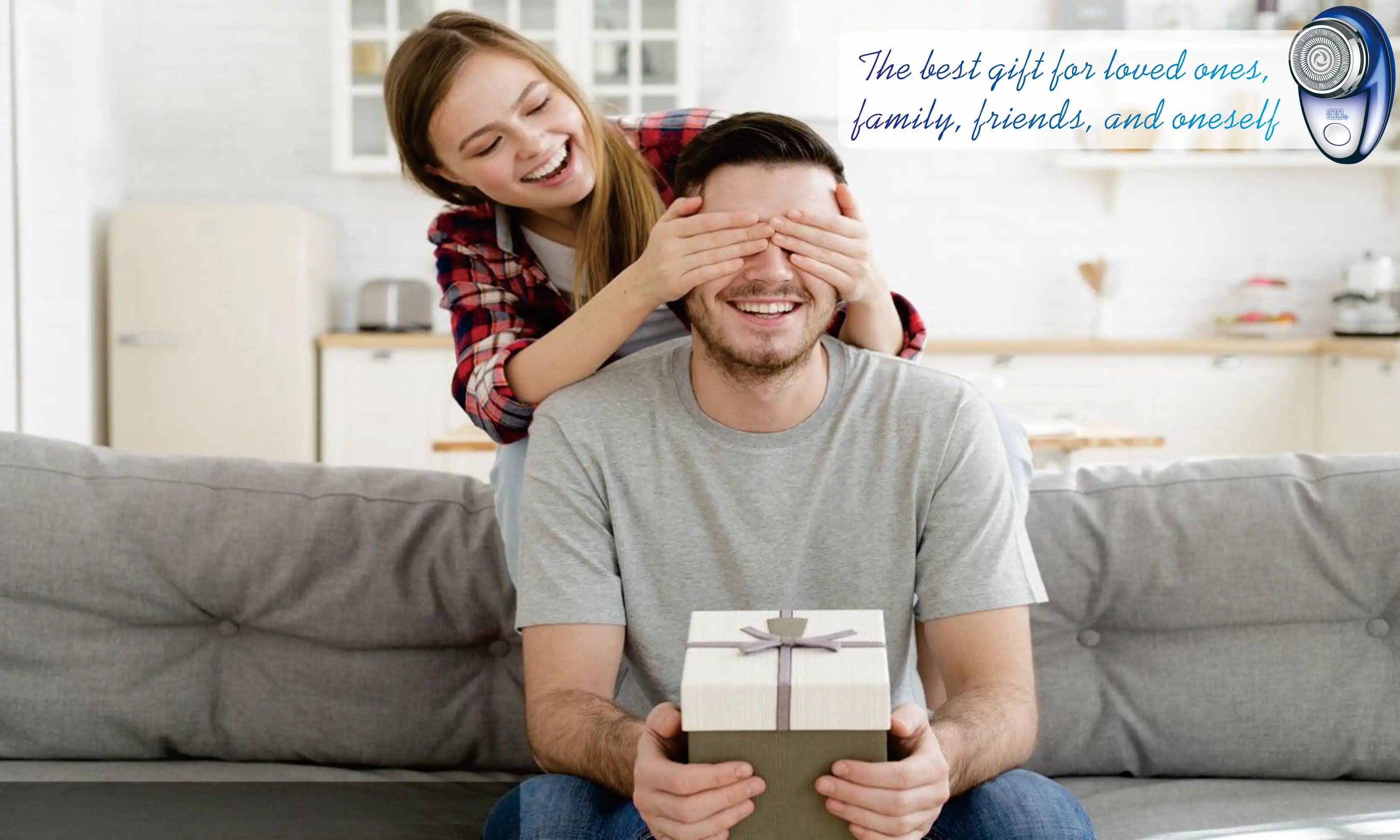 Mini electric shaver, portable powerful storm shaver, USB charging, intelligent battery display, lightweight shaver