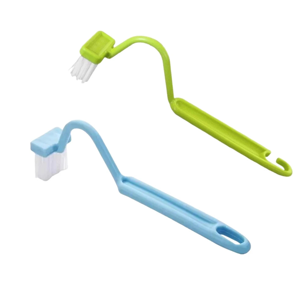 Toilet Brush S Shape Portable Toilet Cleaner Curved Edge Corner Handle Bathroom Supplies Cleaning Household Tools Accessories