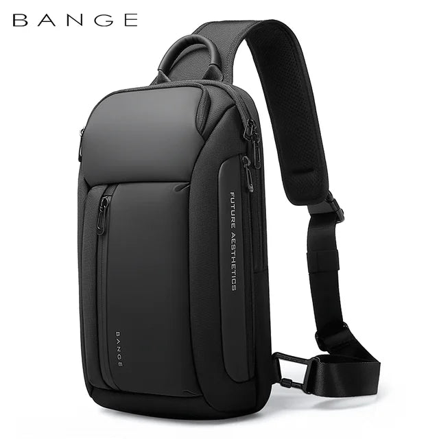 Bange New Oxford Fashion Waterproof Chest Bag Crossbody Bag Men's Models Men's Chest Bag Leisure Shoulder Satchel Large Capacity