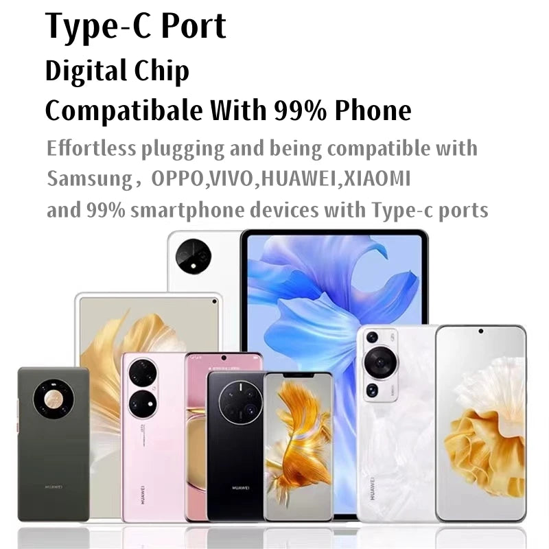 Original Headphones For Xiaomi 15 14 13 12 11 10 Pro Redmi Note K50 Samsung Huawei TypeC Wired Earphone 3.5mm AUX In-Ear Earbuds