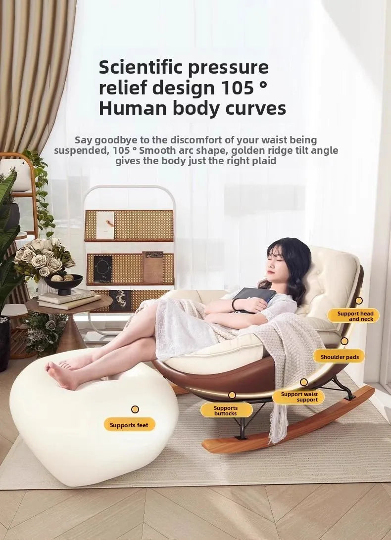 Furnished Lazy, Sofa, Penguin, Rocking Chair, Recliner, Balcony, Outdoor, Home, Bedroom, Leisure Chair, Living Room, Chair