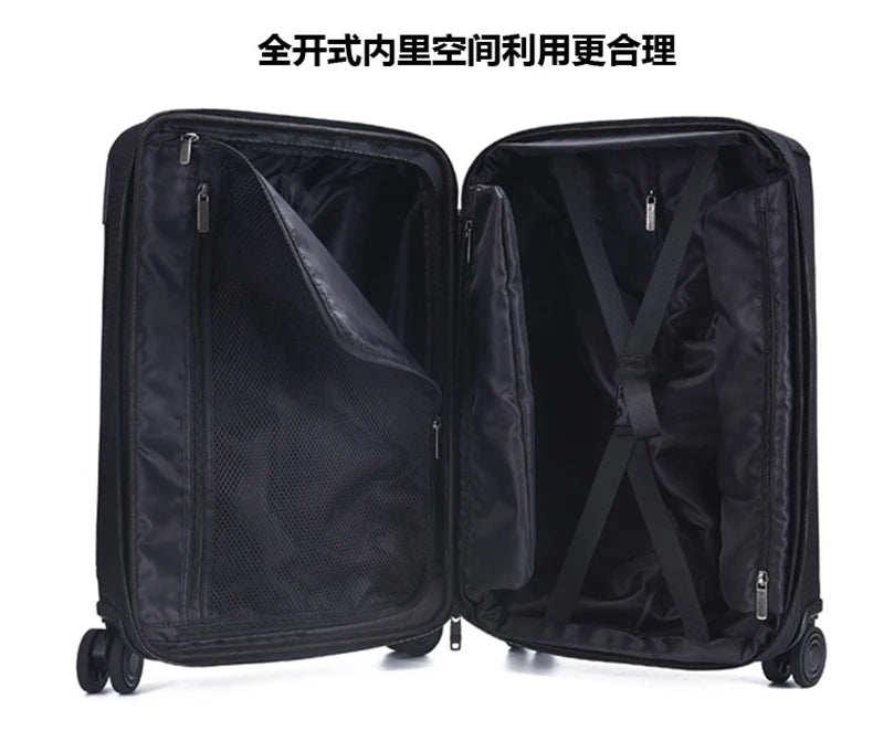 Export German ammunition nylon suitcase Oxford cloth canvas travel luggage box carry on code lock business boarding trolley case