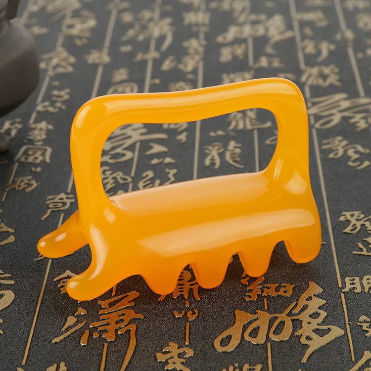 Massage Tools, Spinal Meridian Unblocking, Shoulder And Neck Acupressure Massage, Stretching Rod, Back Scraping Tool Board