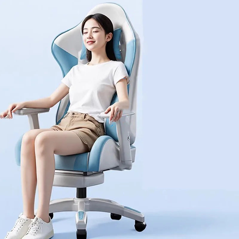 Ergonomic Student Office Chair Backrest Reading Playseat Study Office Chair Mobile Relaxing Kids Silla Oficina Home Furniture