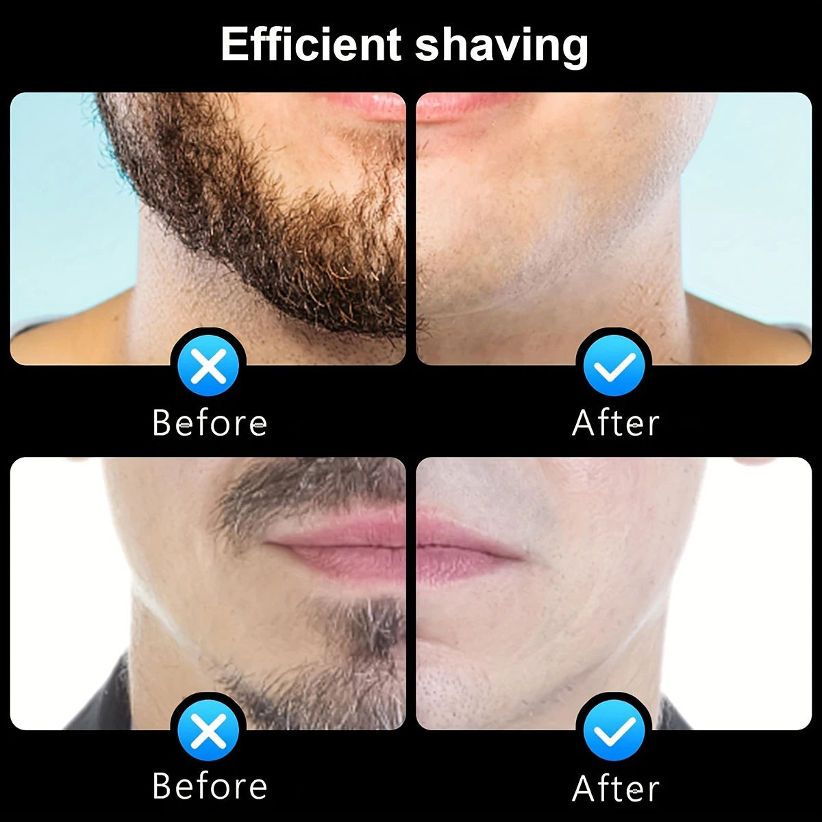 Men Electric Mini Shaver Rechargeable Type-c Charging Car Portable Led Digital Display Wet & Dry Shaver Men Women Home Razor