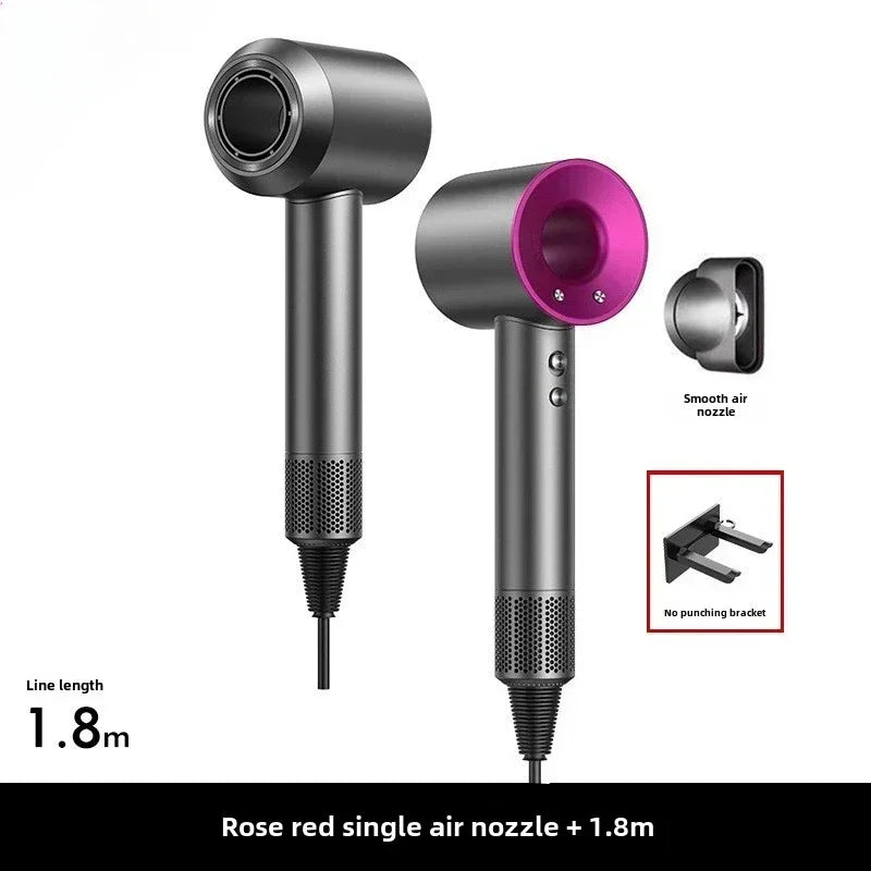 Ionic Hair Dryer with Hot and Cold Air Functionality – Lightweight 5 in 1 Professional Styling Tool for Easy Blowouts