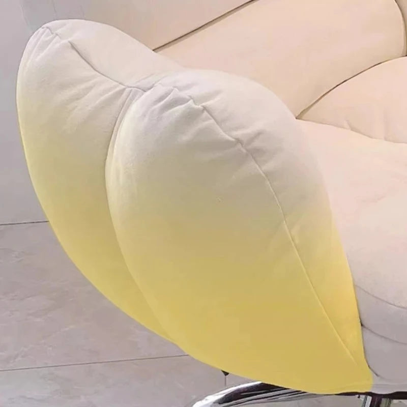 Soft Cloth Wide Fixed Armrests Home Gaming Desk Chair Leather Thick Ergonomic Office Chair Adjustable Gamer Computer Sofa Chairs