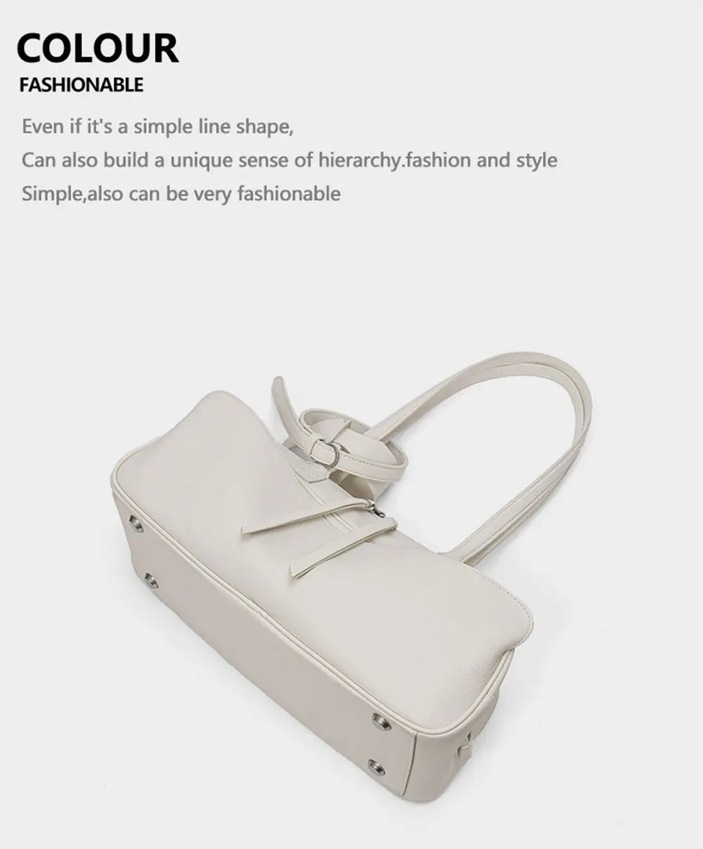 New Women's Bag Genuine Leather Luxury Designer Women Shoulder Bag Soft Cowhide Handbags Fashion High Quality Baguette Bags