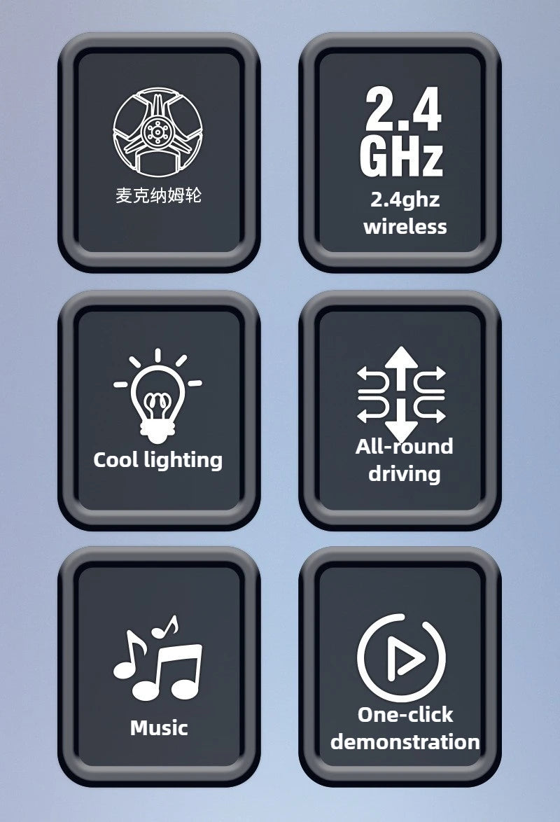 8 Wheel Stunt Mech Dog Rc Toy Gesture Control Climb Transform Electric Smart Robot Pet For Kids Birthday Gift Toy Fun