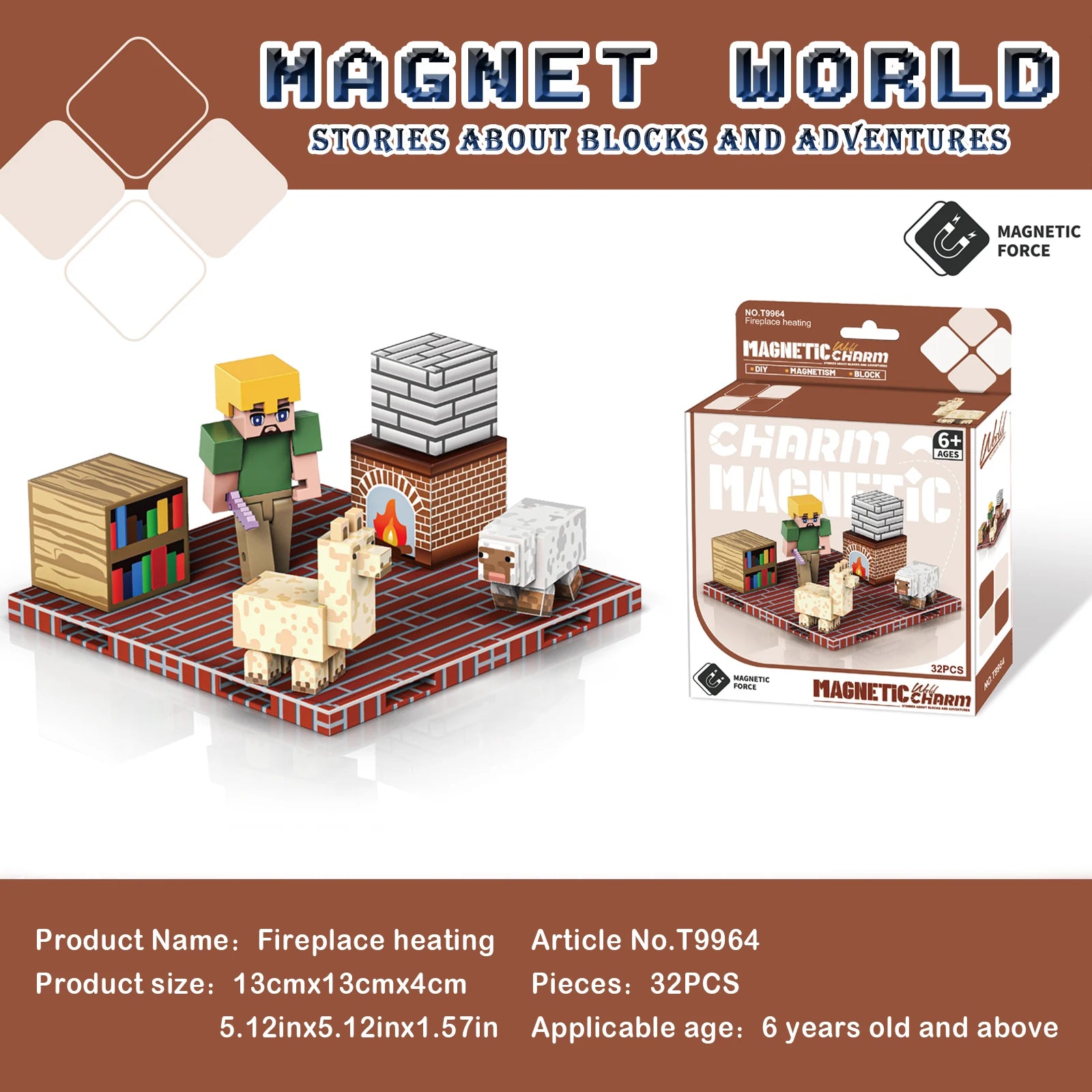 3D My Magnetic Building Blocks, DIY Learning Building Space Reasoning Toys, Birthday Gifts for Children over 6 Years Old