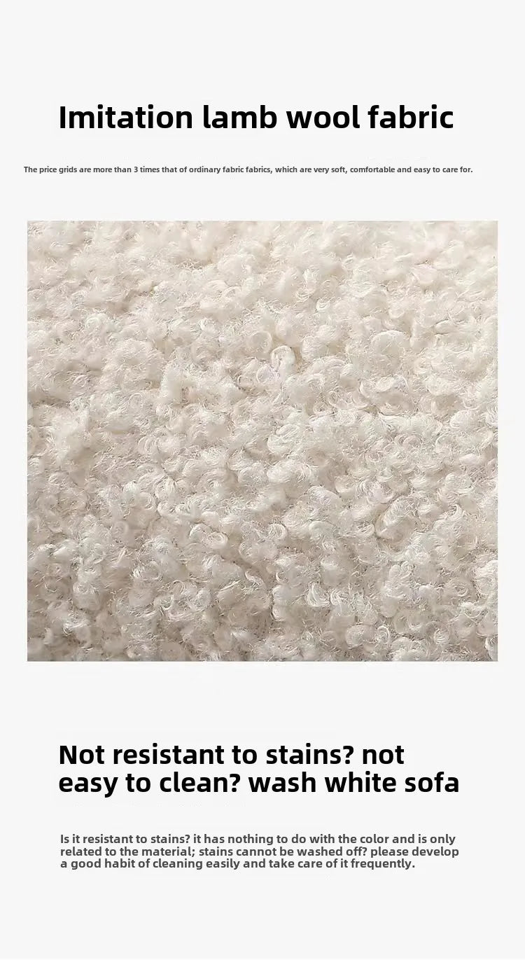 Hot Bedroom Furniture Nordic Furniture Lazy, Chair, Balcony, Sofa Chair Lamb Wool, Nordic Bedroom, Living Room, Single, Sofa, St