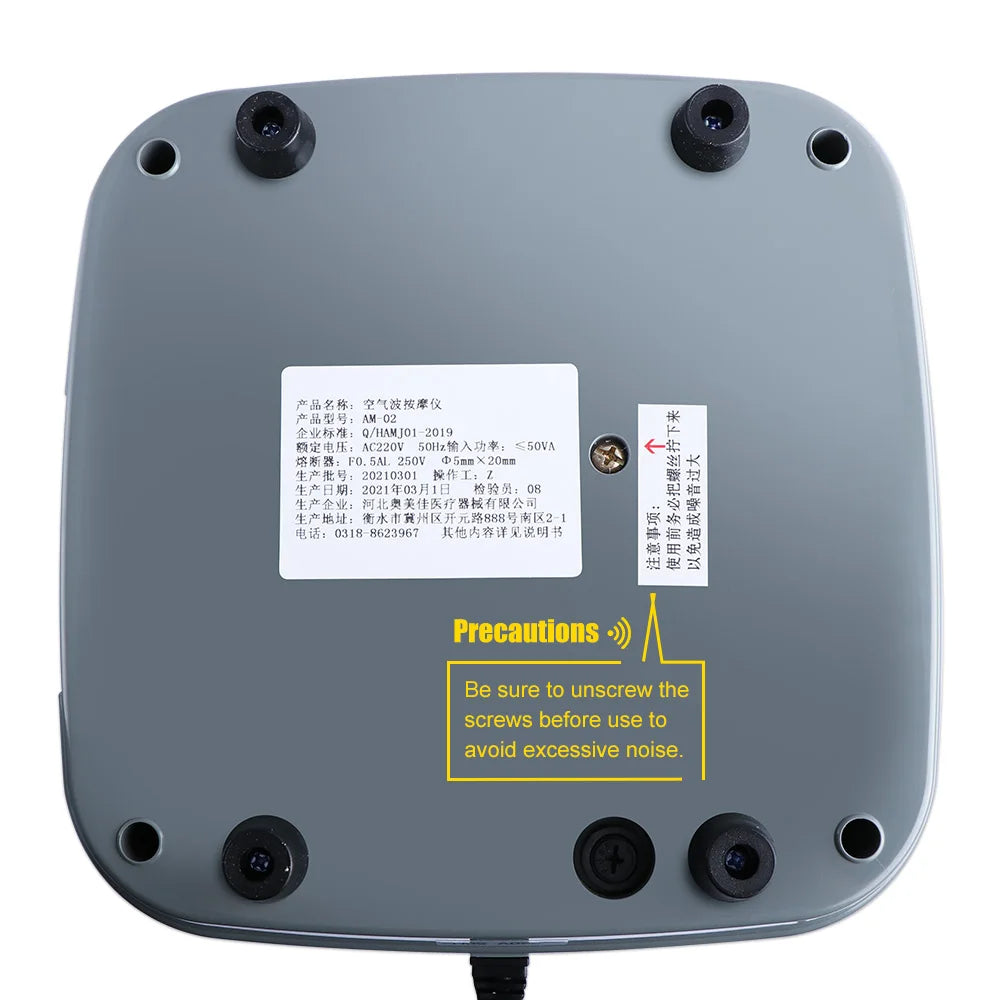 6 Air Wave Electric Massager Lymphatic Drainage Vacuum Therapy Pressotherapy Machine Muscles Relax Leg Arm Waist body Massage