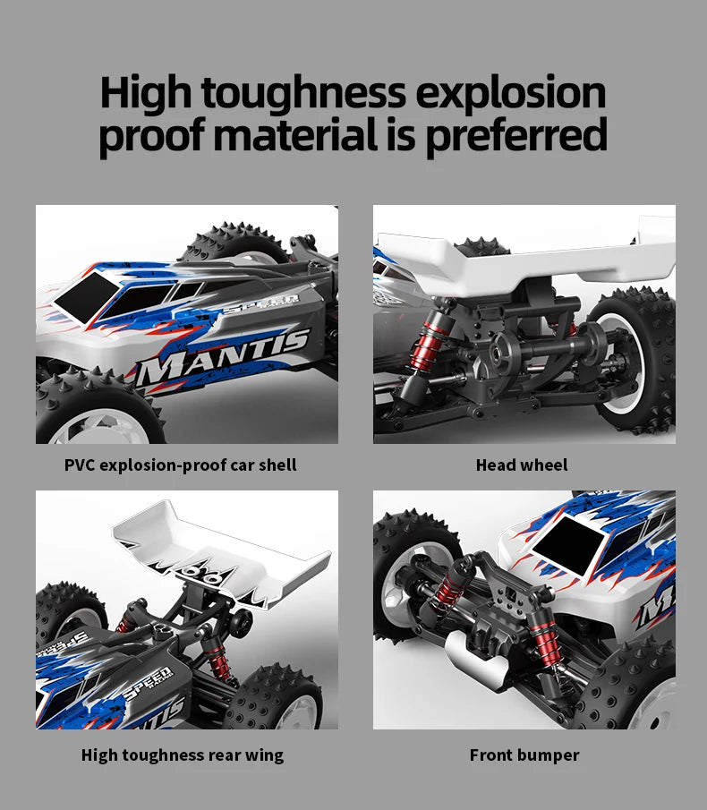 S911PRO 1:16 4WD RC Car 70KM/H or 50KM/H Remote Control Cars High Speed Drift Brushless Monster Truck For Kids VS Wltoys 144001