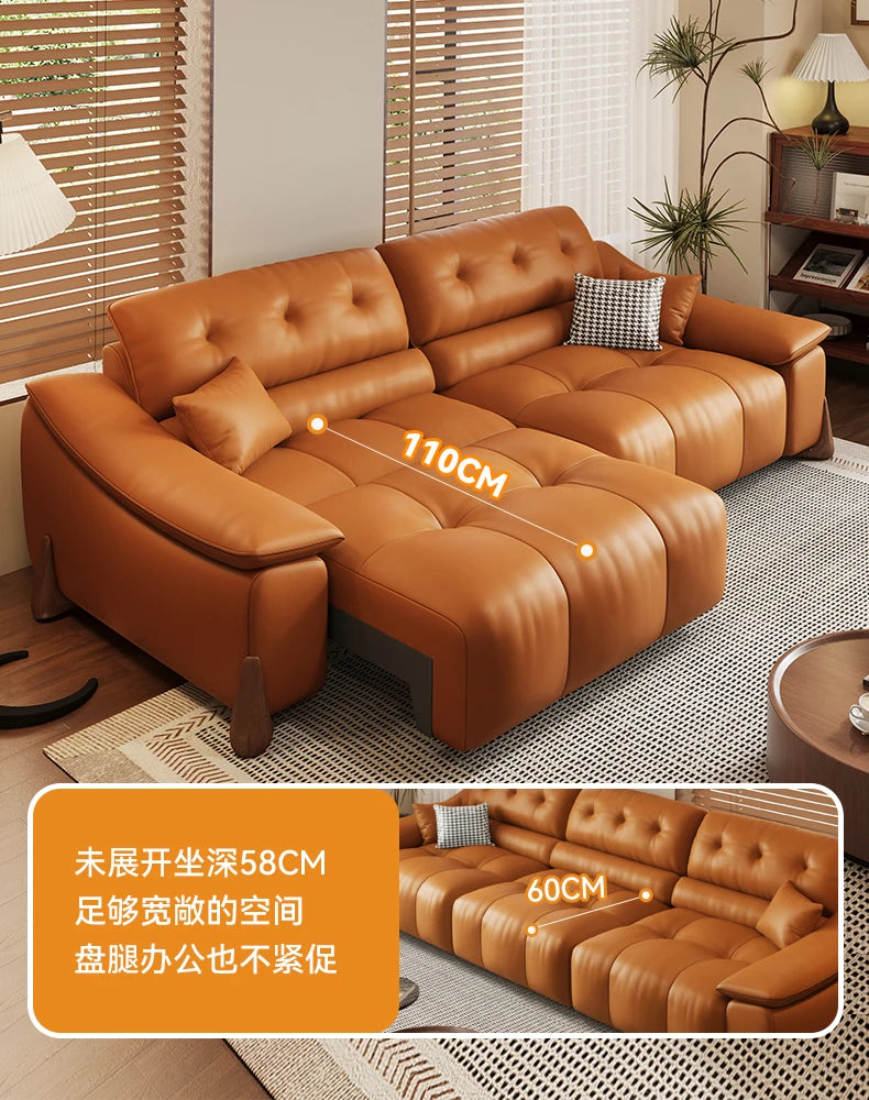Classic Orange Living Room Sofas Puff Minimalist Nordic Bubble Living Room Sofas Memory Foam Fauteuils De Salon Furniture Home