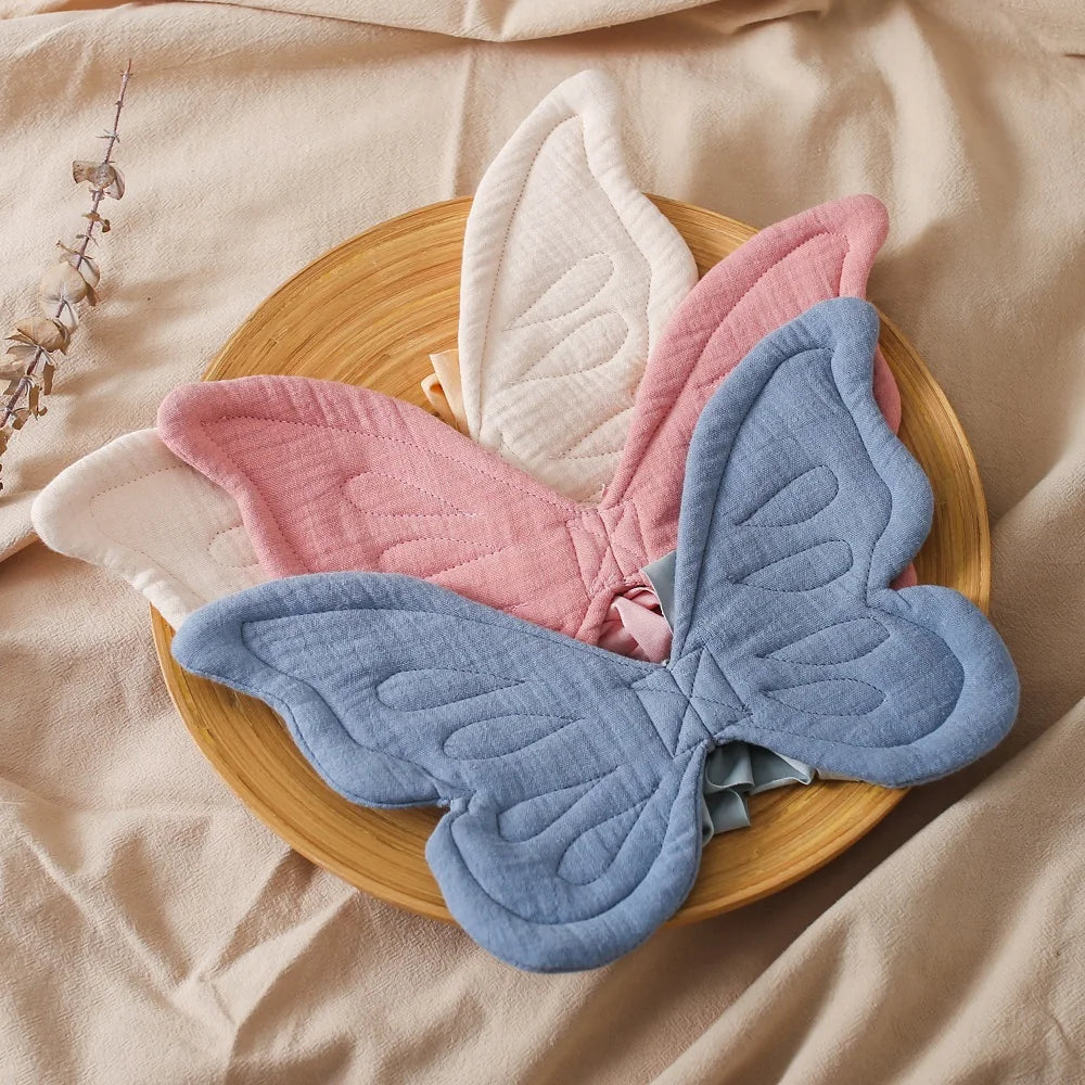 1Pc Infant Cotton Butterfly Back With Wings Photography Props Baby Birthday Party Decoration Accessories For Children Birth Gift