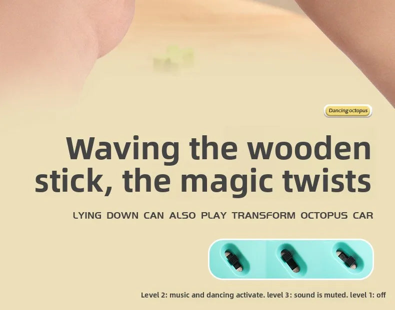 Dancing Octopus Kid Electronic Pet Toys Cartoon Interactive Development Moving Education Toddler Toy Gift Creative birthday gift