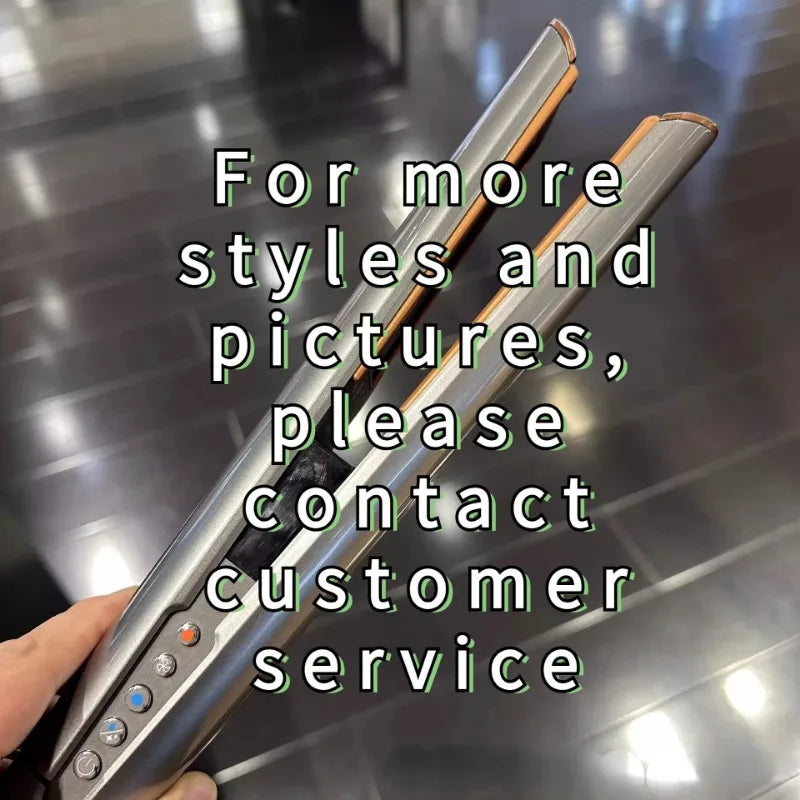 New Dry and Wet Flat Comb Portable Curling Iron Hair Salon Negative Ion Curling Iron Hair Dryer Straight Clip  Cepillo Rizos 다이슨