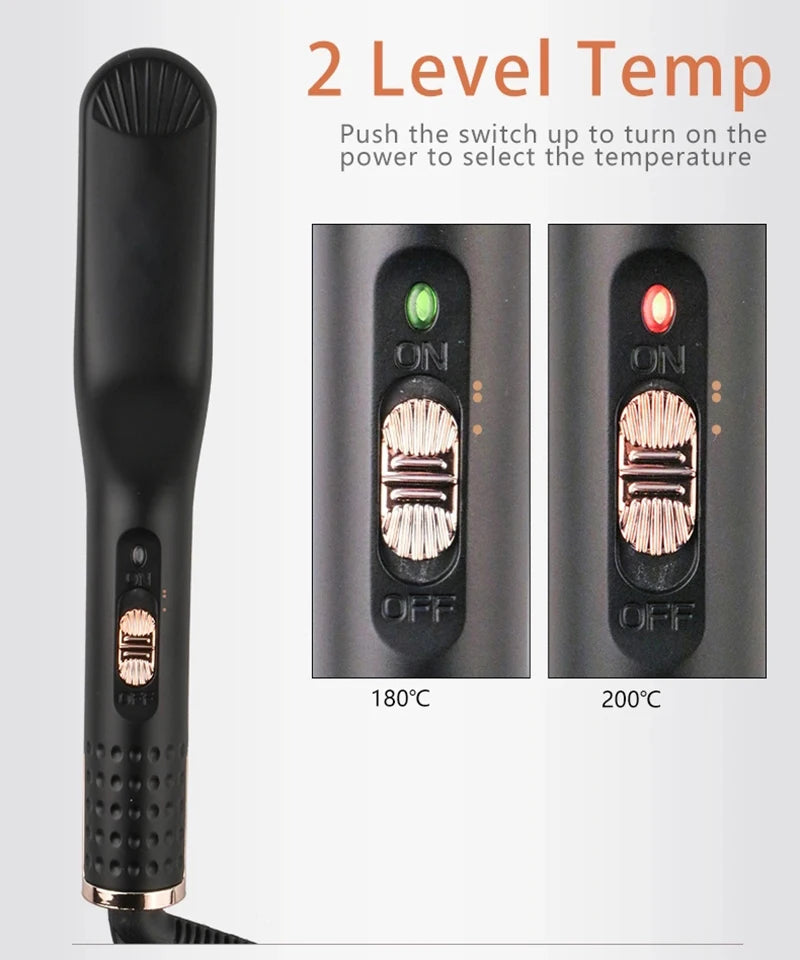 Electric Beard Heated Brush Kit Hair Straightener Straightening Men Quick Styler Beard Comb Electric Comb For Hair