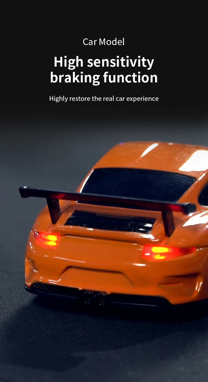 Upgraded Gyro 1/43 RC Drifting Car Racing RTR 4WD High Speed Radio Control Model 2.4G Drift Race Vehicle Mini Gifts