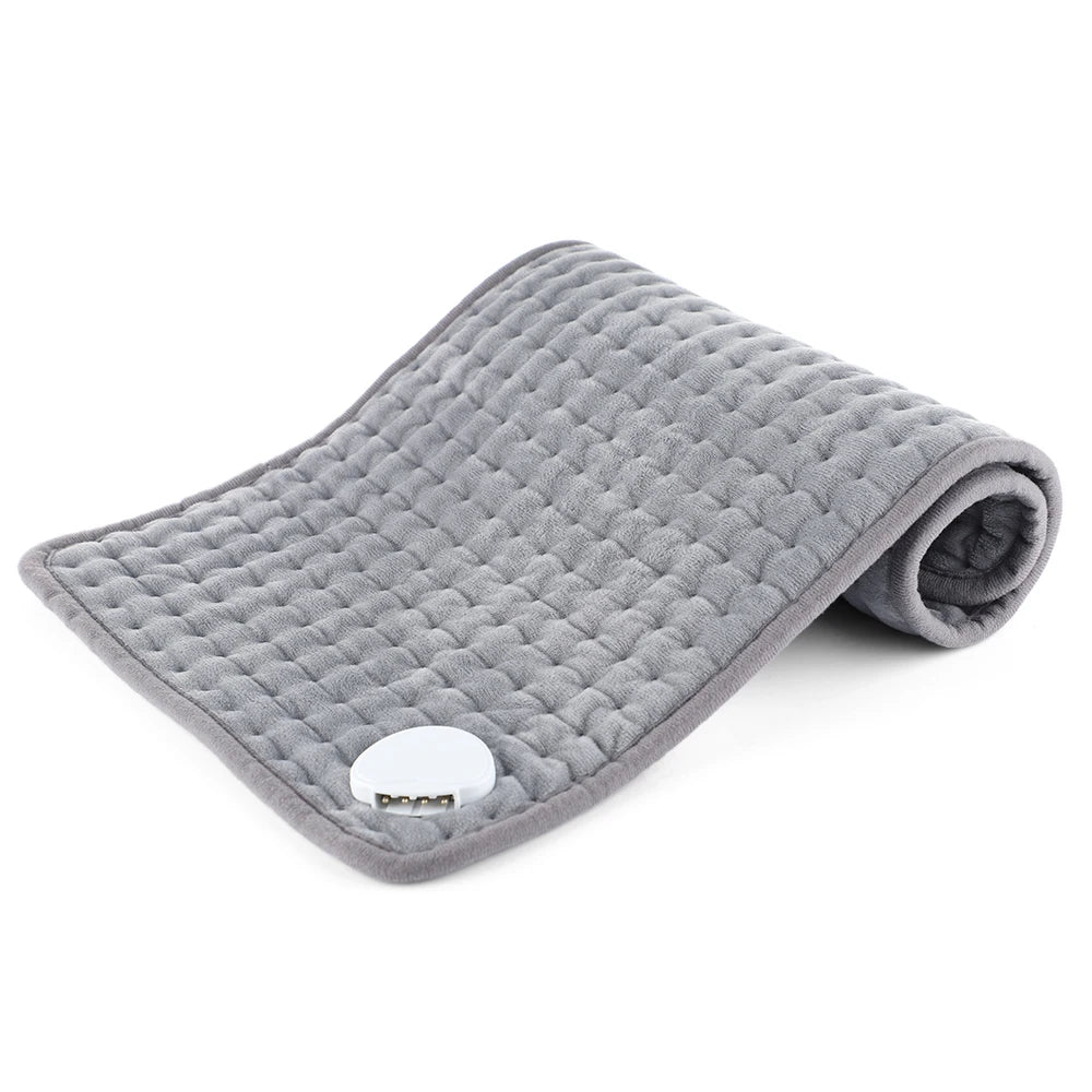 Electric Heating Pad Massager Therapy for Body Abdomen Back Pain Relief Winter Warmer Blanket Thermal Massage Mat 30*59cm