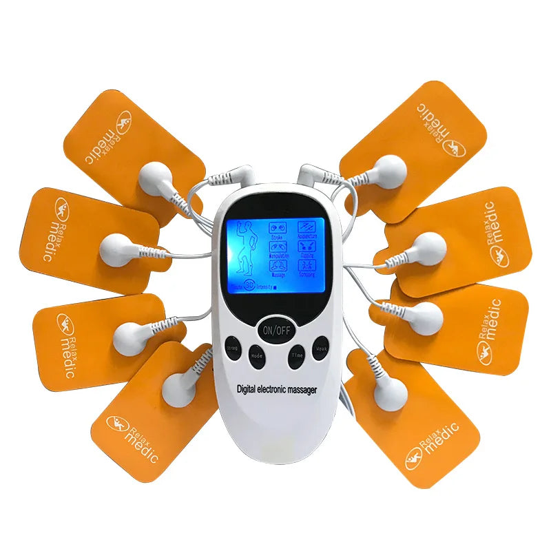 EMS Muscle Machine Body Massager Relaxation Treatments Tennis Acupuncture Pen Massage Tens Fisioterapia Muscle Electrostimulator