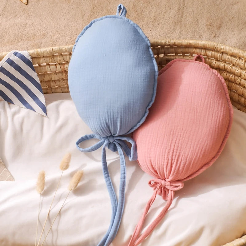 Balloon Wall Hanging Ornaments Cotton Kids Pillow Room Cotton Balloon Hanging Decorations Newborn Photography Props Accessories