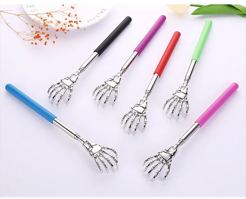 마사지기 Back Scratcher Telescopic Scratching Back Scratcher Massager Kit Scraper Extendable Telescoping Itch Health Products 괄사