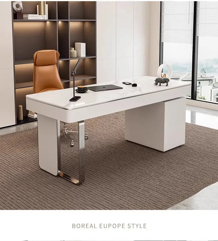 Modern Luxury Rock Slab Room Desks Gaming Desk Computer Desk Office Table Gaming Table Motion Study Computer Desks Furniture