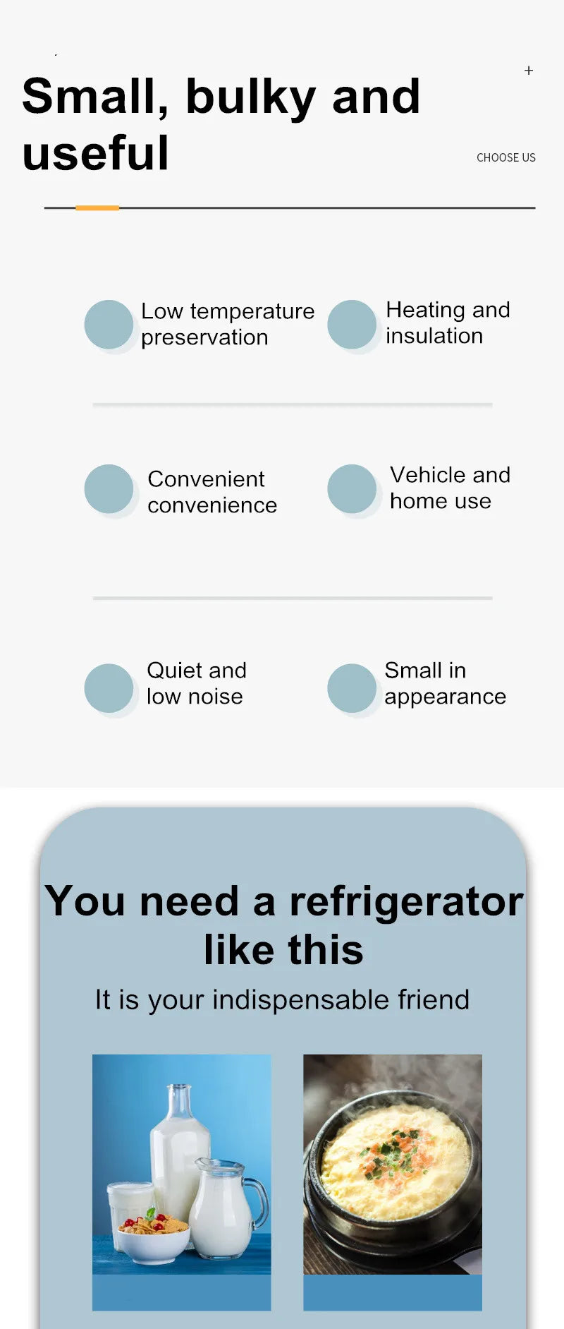 6L Mini Refrigerator, Small Household Dormitory, Car And Home Dual-Purpose Student Car Refrigerator Single Person Household