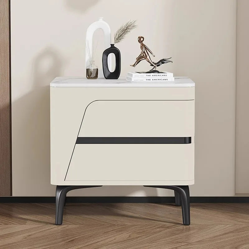 Space Saving Nightstands Creative Modern Simple Elegant Bedside Table Premium Aesthetic Mesitas De Noche Bedroom Furniture