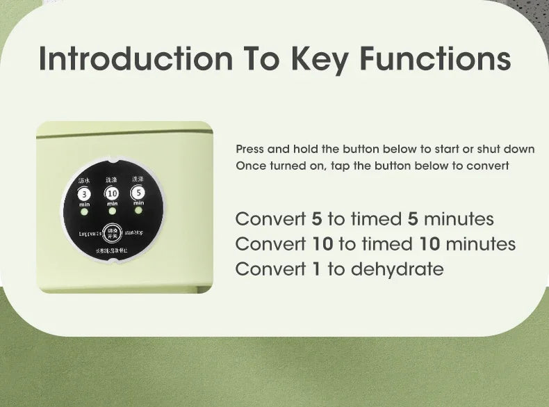 Folding  Washing Machine Sock Barrel Centrifuge Washing Machine Clothes Mini Underwear Portable Washing Machine for Dehydration