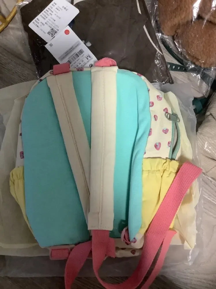 2025 Cartoon Print Floral Kids Backpack for Girls Boys School Bags Kid Bag Backpacks for Kids for School  Cute Backpack